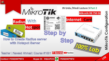 Mikrotik Radius Server Lecture 3, Part 2