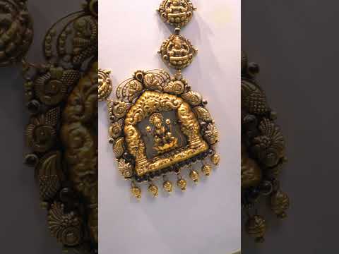 Stylish & Elegant Nagas Necklaces at Guruvayoor Sree Krishna Jewellers. #lightweightcollection