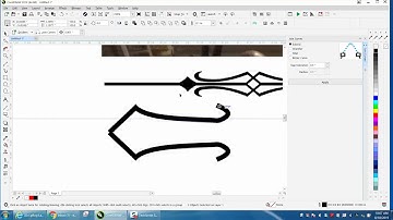 Corel Draw Tips & Tricks Make your own Squiggles part 6