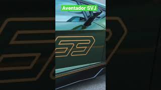 Lamborghini Aventador SVJ exhaust sound