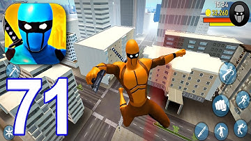 Blue Ninja Parody Superhero - Gameplay Walkthrough Part 71 (iOS,Android)
