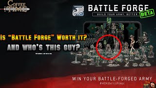 Is the BATTLE FORGE Warhammer 40,000 App worth £3.99 a MONTH?? | Coffee Time screenshot 4