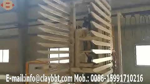 New complete full automatic clay brick production line dryer chamber tunnel kiln project in 2020