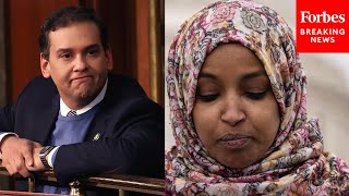 George Santos Celebrates Ilhan Omar's Removal From Foreign Affairs Committee