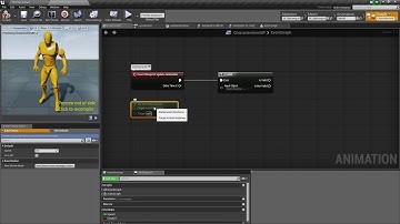 BP 3rd Person Game Animation BP EventGraph 11 v4 8 Tutorial Series Unreal Engine