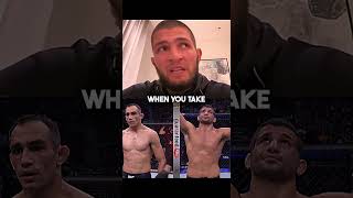 Khabib knew Tony Ferguson is done  #shorts #mma #ufc