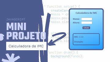 Projetos para iniciantes em javascript | calculadora de IMC