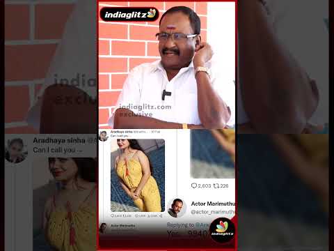 Twitter Controversy Marimuthu Explanation | #shorts