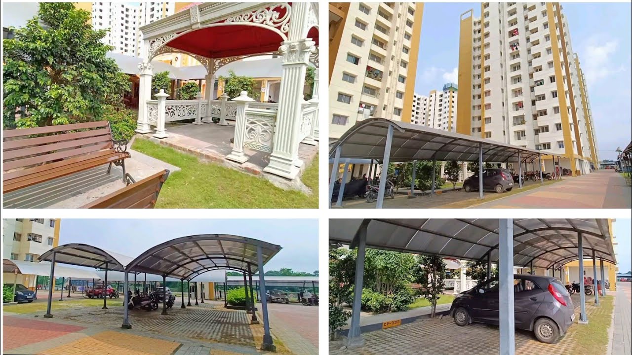 Parking and Garden area | Shriram Grand One