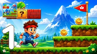 Super Rob's World - Run Game - Gameplay Walkthrough Part 1 - Classic adventure game (IOS, Android) screenshot 2
