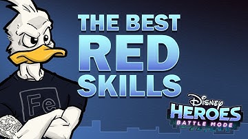 The BEST Red Skills - Disney Heroes: Battle Mode Tips