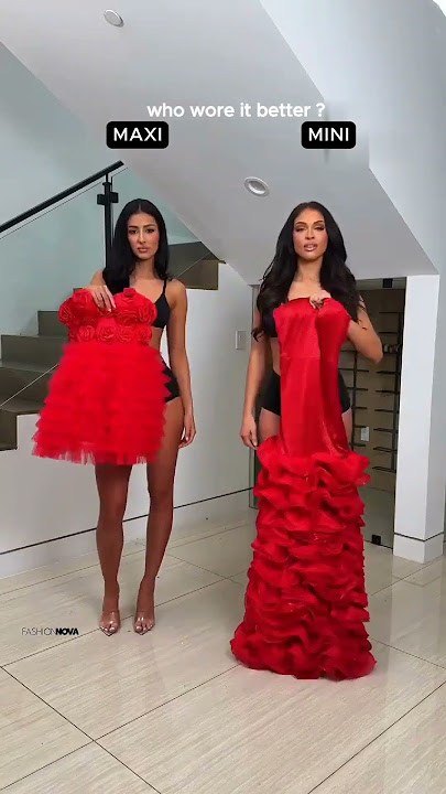 Maxi Dress or Mini Dress? 🔥