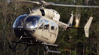 Download Lagu Intense Helicopter Action: USAF TH-1H Huey \u0026 Army UH-72A Lakota Up-Close MP3