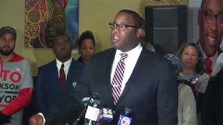 Councilor Jackson on Election Night 2017