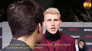 Machine Gun Kelly - Entrevista Película 'Bright' (subtitulada al español)