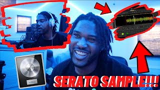 SERATO SAMPLE IS THE TRUTH!!! | Making A Beat In Logic Pro X