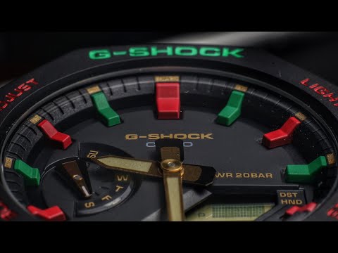 New Ga 2100th Carbon G Shock Review 90 S Throwback Youtube
