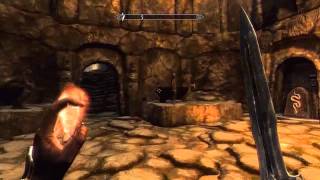Skyrim Golden Claw Quest - Pillar puzzle 1 of 2