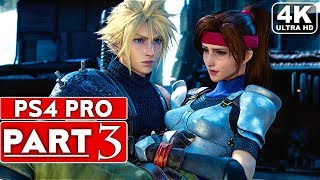 FINAL FANTASY 7 REMAKE Gameplay Walkthrough Part 3 FULL GAME [4K PS4 PRO] - No Commentary