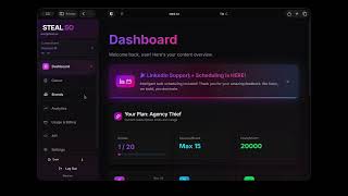 Steal.so Official Tutorial: Automate Your Social Media Content in 7 Minutes