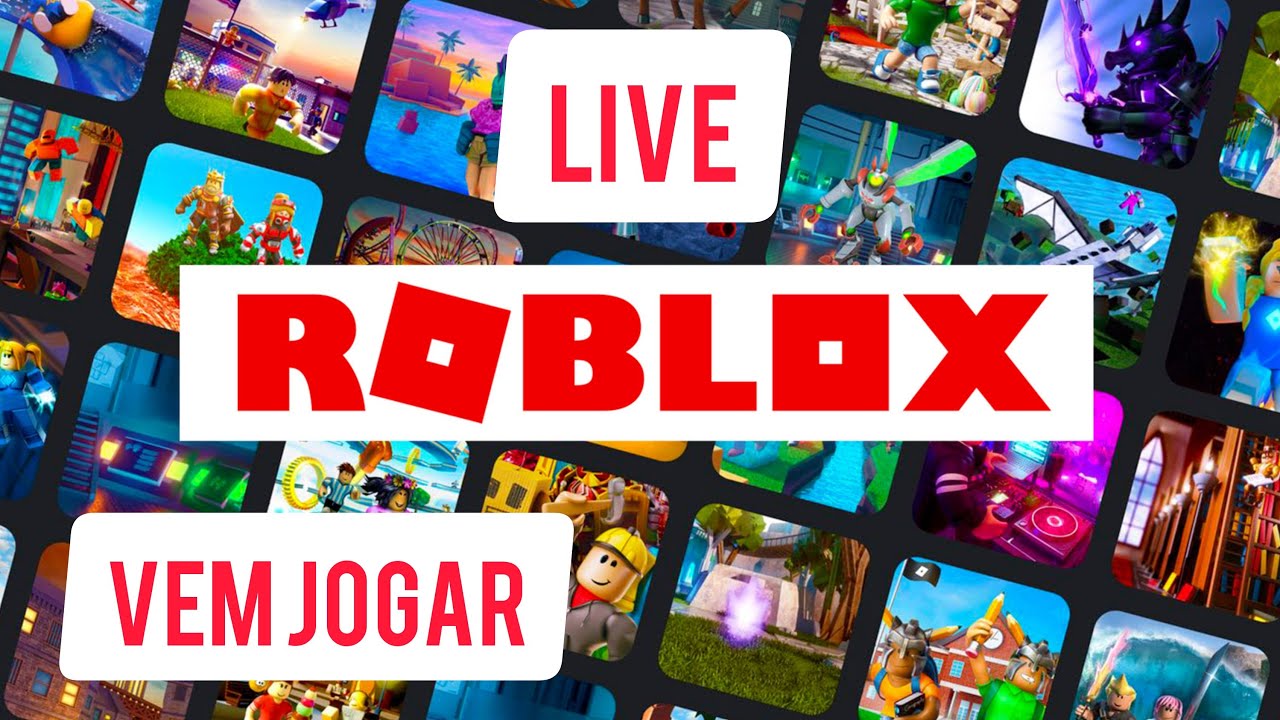 LIVE -VAMOS JOGAR ROBLOX 