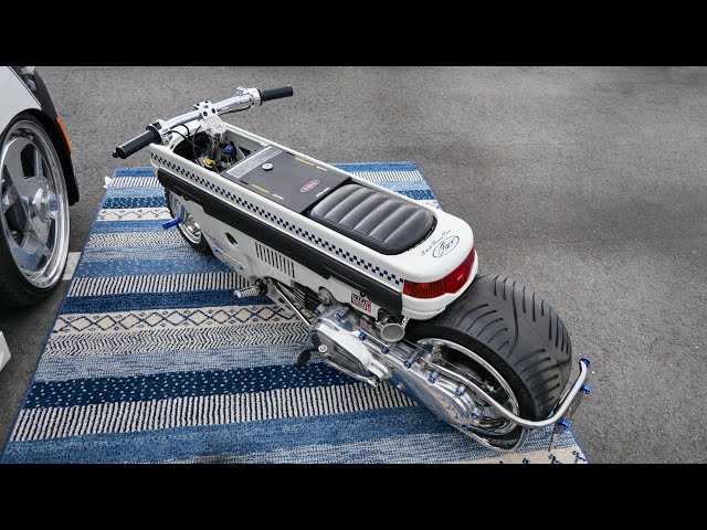 HONDA モトコンポ ローダウン Custom Scooter - YouTube