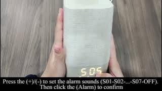 Wkzay Sunrise Alarm Clock with Sound Machine