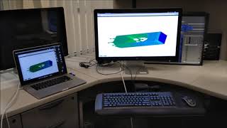 S9490 GPU Enhanced Collaborative Scientific Visualization