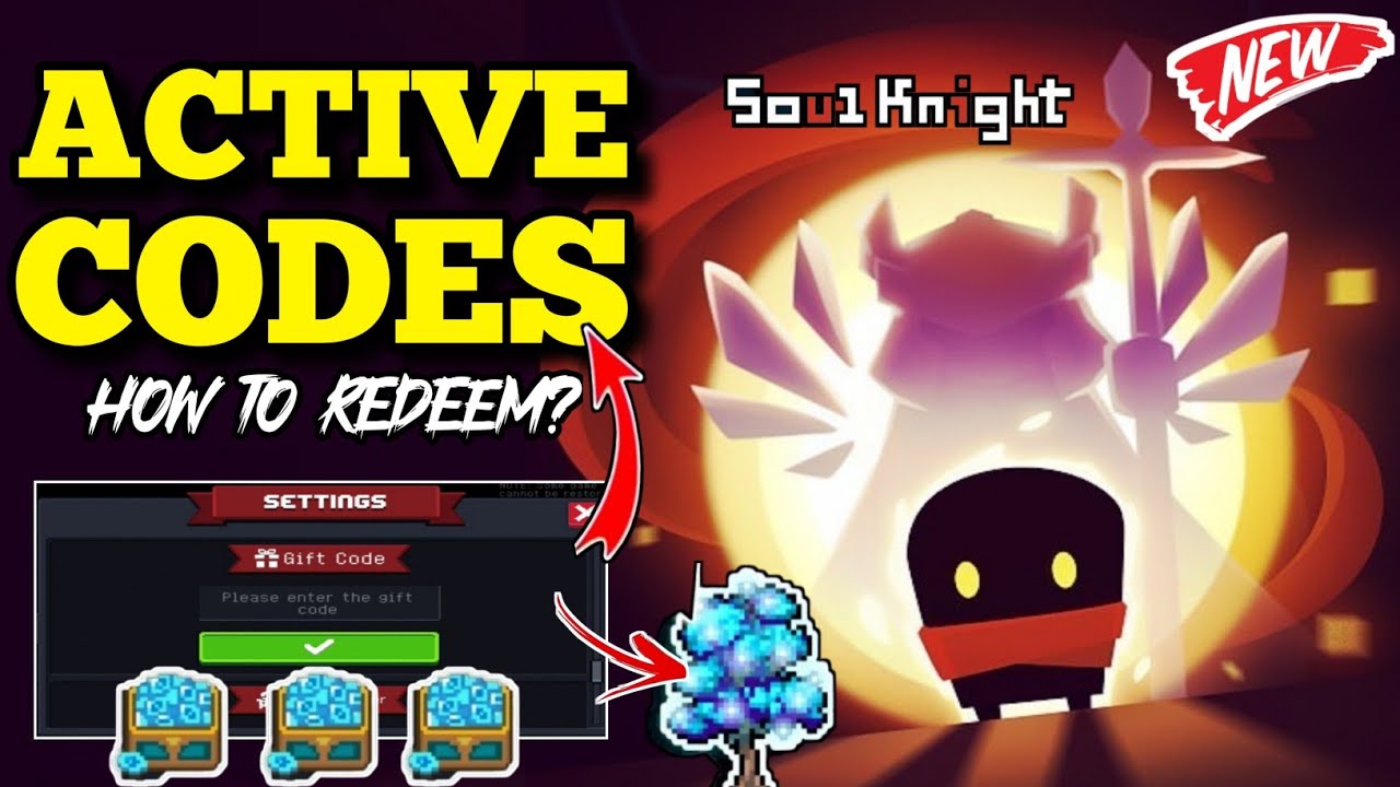 🍁NEWEST🍁 SOUL KNIGHT CODES 2024 || SOUL KNIGHT ACTIVE GIFT CODES ...