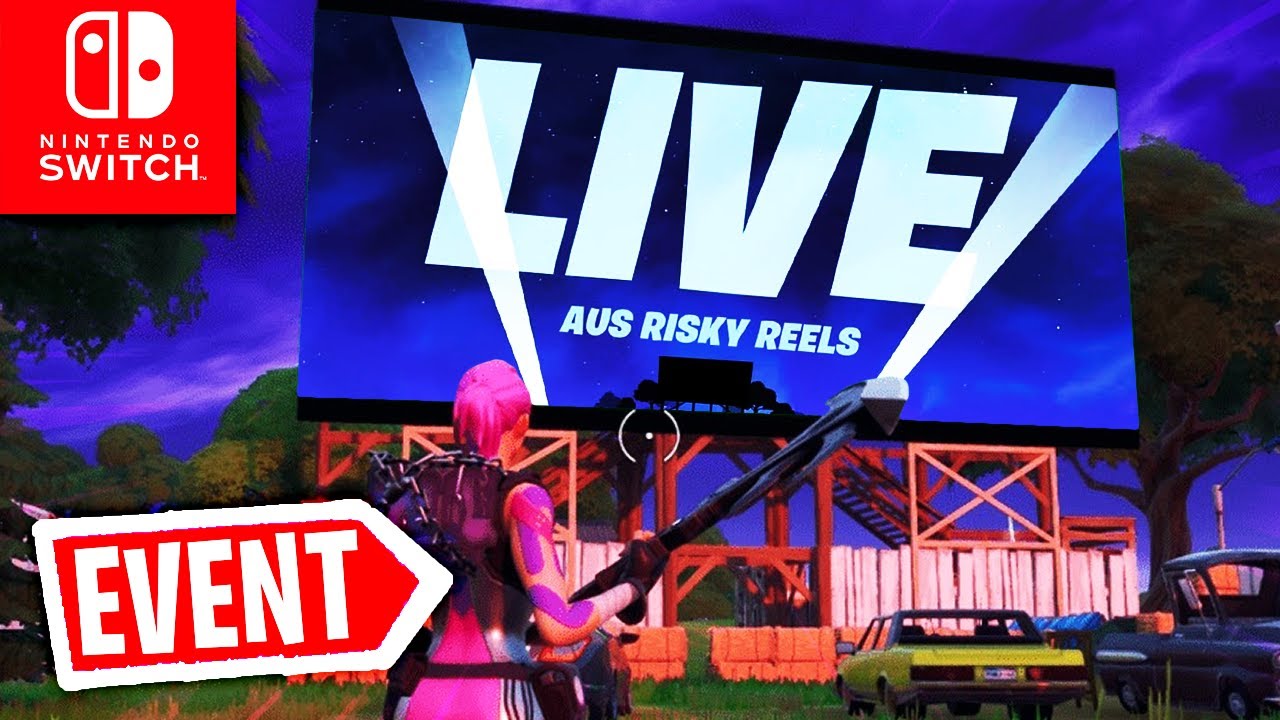 Lobby Countdown Event Live Aus Risky Reels Season 13 Verschiebt Sich Fortnite Switch Deutsch Youtube
