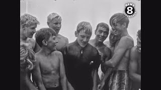 Surfing in San Diego 1965