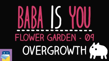 Baba Is You: Overgrowth - Flower Garden Level 09 Walkthrough (by Arvi Teikari / Hempuli)