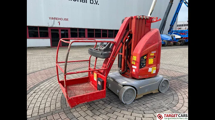 782057 JLG TOUCAN 10E ELECTRIC VERTICAL MAST WORK LIFT W/JIB 1010CM 2011 1069HRS