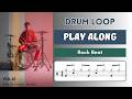 Rock Beat | Drum Loop to Play Along | 90 BPM | Drum Beats | Vol.41