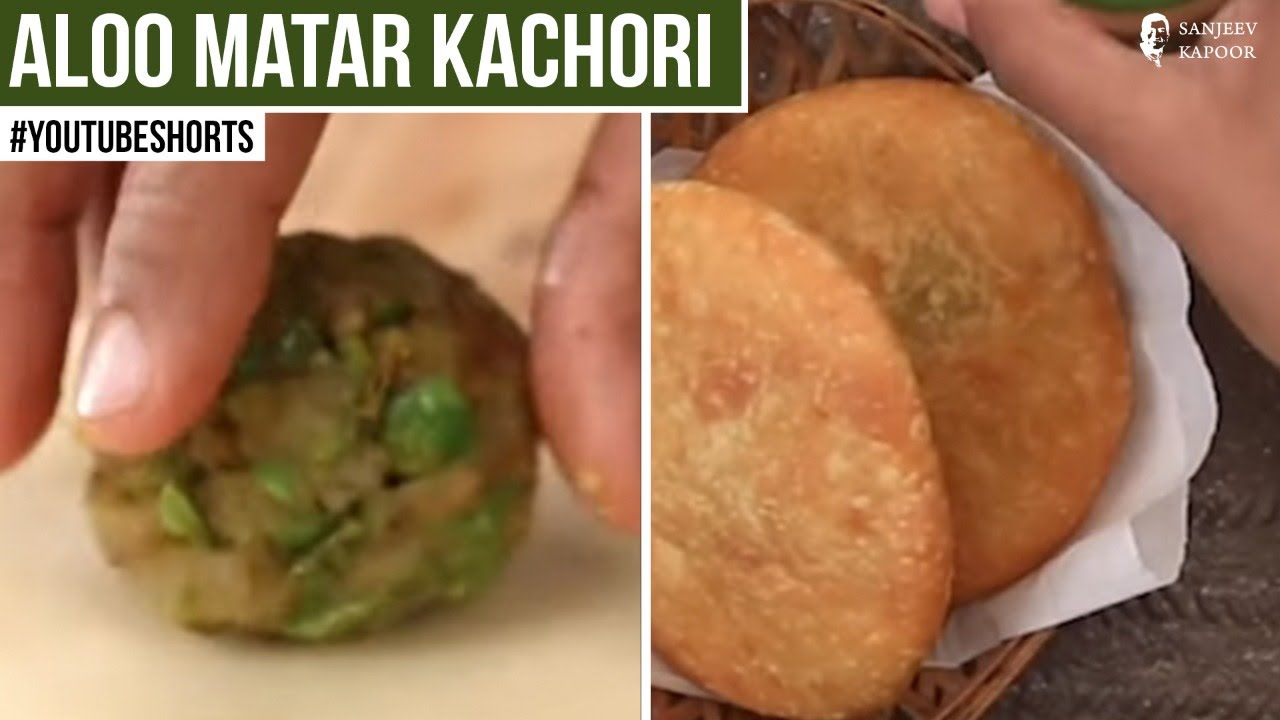 Aloo Matar Kachori | #Shorts | Sanjeev Kapoor Khazana