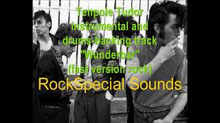 Tenpole Tudor cover Wunderbar (fast version) instrumental and only drums (backing track training)