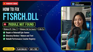 Fix ftsrch.dll Search Error!