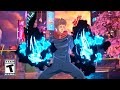 Fortnite x Jujutsu Kaisen Skins &amp; Emotes first look in gameplay Trailer