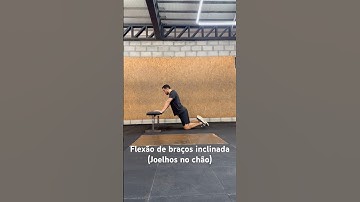 💪🏼FLEXÃO DE BRAÇOS COM JOELHOS APOIADOS💪🏼
