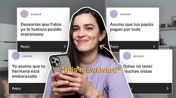 Respondiendo a cosas que ASUMEN SOBRE MÍ