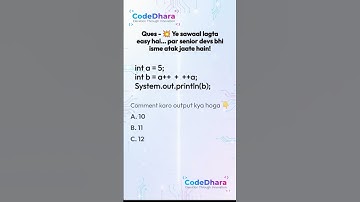 Java Pre vs Post Increment Trick 😵 #java #shorts #viral