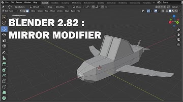 15. BLENDER 2.82: MIRROR MODIFIER