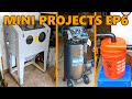 Setting up a (Relatively) Inexpensive Blast Cabinet/Compressor/Dust Collector (Mini Projects Ep.6)