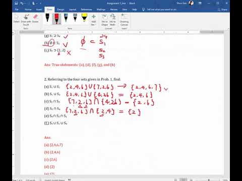 Assignment 1 Answers - YouTube