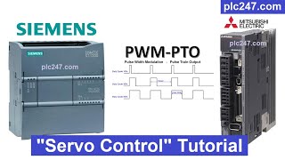 S7-1200 Servo Control MR-J4-A Mitsubishi Tutorial