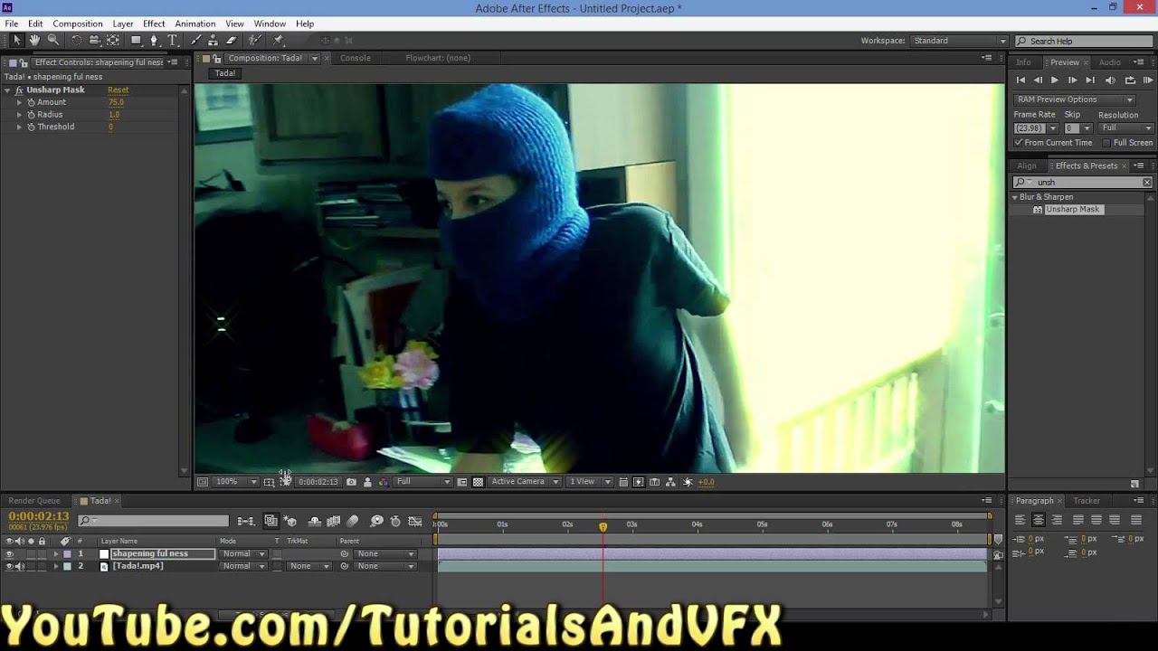 bcc unsharp mask after effects free download