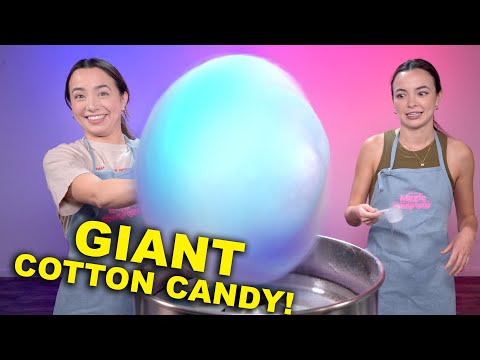 Trying To Make Cotton Candy Art!