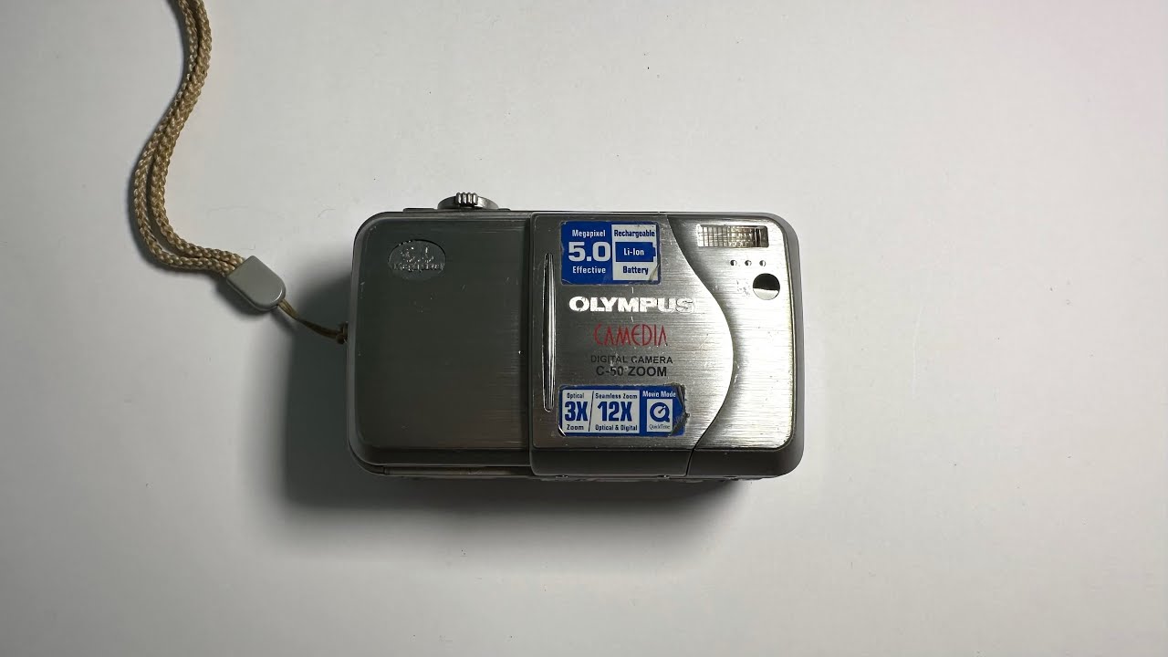 Olympus C-50 Digital Camera - YouTube