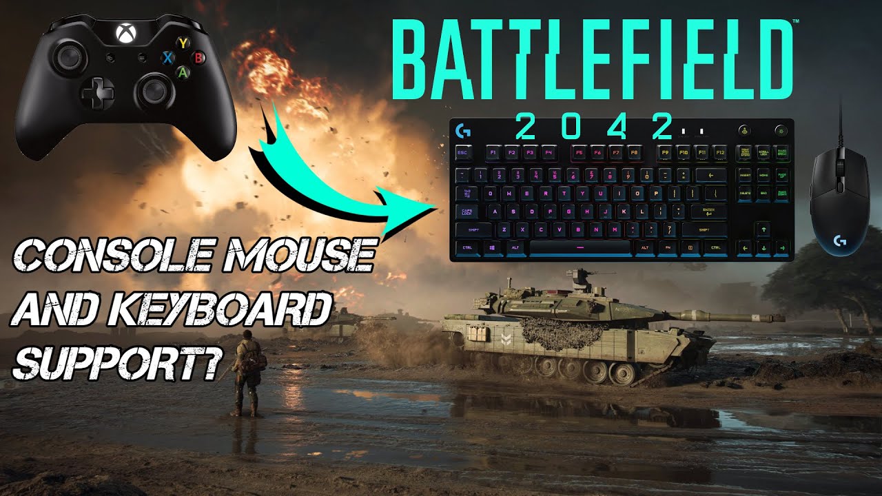 Battlefield 2042 estreará sem mouse e teclado nos consoles