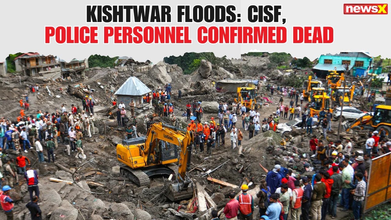 Kishtwar Floods: CISF, Police Personnel Among Dead; PM, HM Assure Omar Abdullah of Support